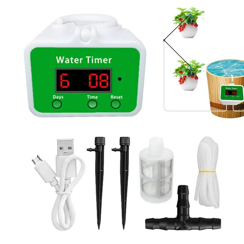 

Фотосистема автоматический полив растений система для горшечных растений Встроенная батарея 2200 мАч для полива