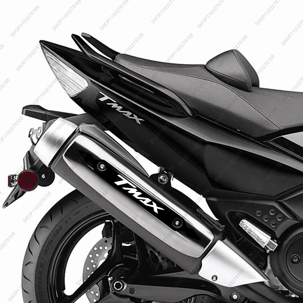 3D гель наклейка из эпоксидной смолы выхлоп для Yamaha T MAX tmax 2007-2016 аксессуары