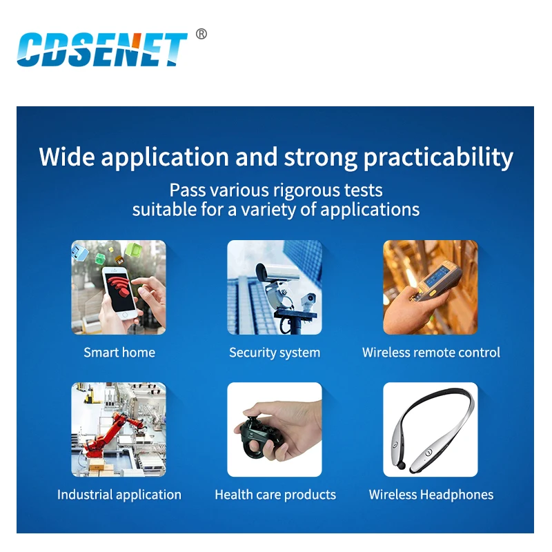 10pcs/lot  2.4GHz 20dBm Wireless Cost-effective RF Module Compatible with NRF24L001+ SPI Interface IPEX Antenna E01C-ML01SP4