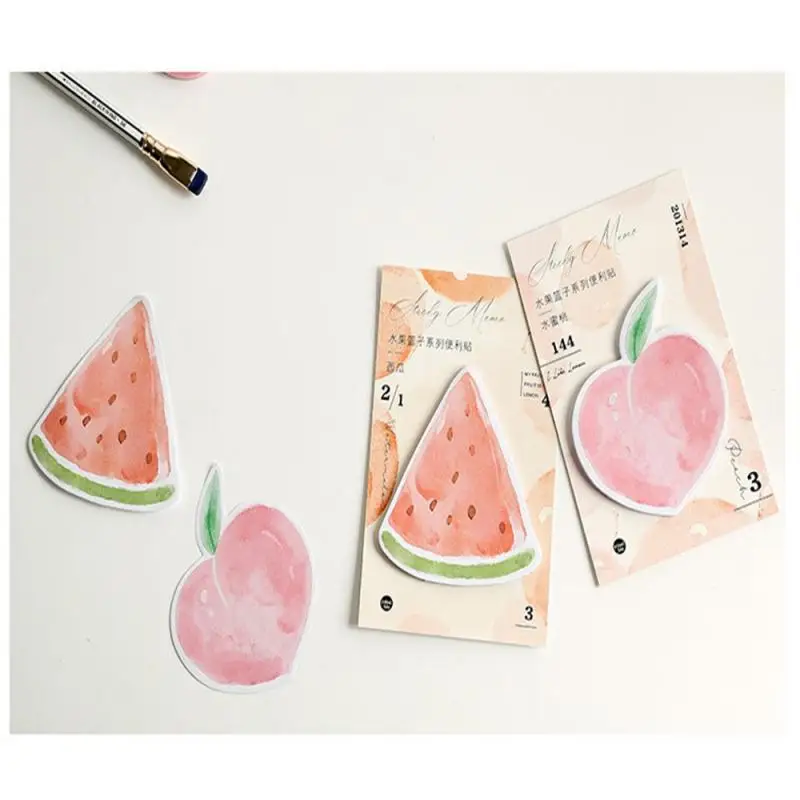 

Fruit Pattern Notes Fresh Patterns Notepad Digital Printing 13085mm Notes Office Supplies Various Styles Easy To Use