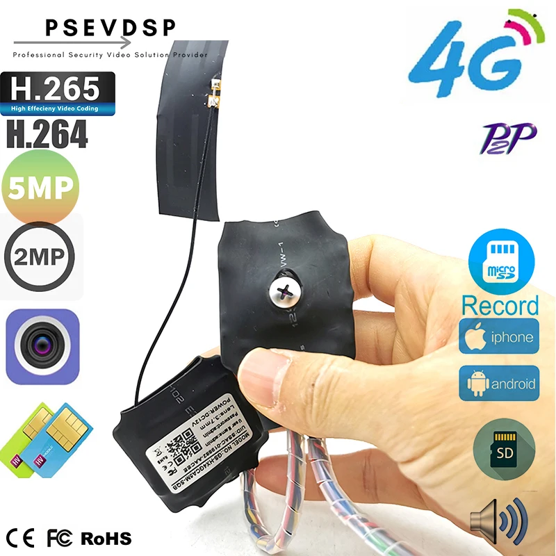 Для Iphone и Ipad приложение для DIY 3G 4G SIM IP Камера модуль 5MP 1920P 2MP 1080P Беспроводной MINI