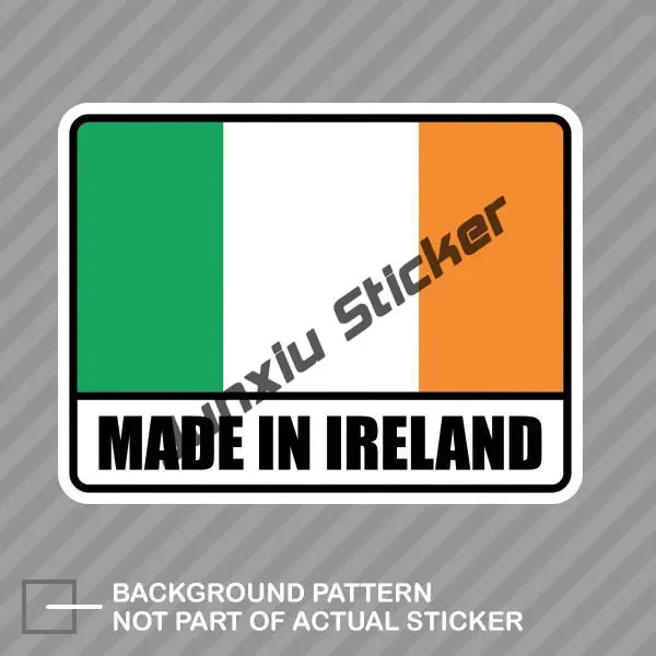 Ирландская наклейка ирландская страна IRL автомобильная мотоциклетный флаг