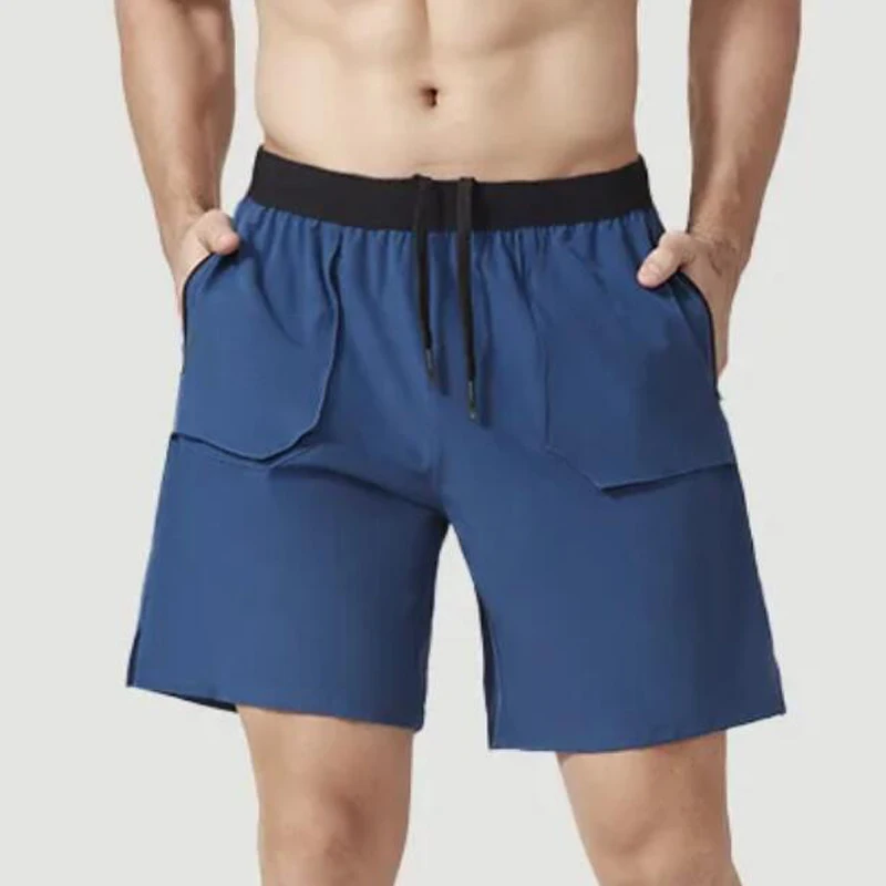 Шорты Мужские Спортивные На молнии с эластичным поясом