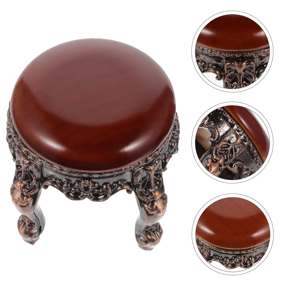 

1 шт. мини-украшение мебели Миниатюрная модель табурета ремесла украшение для кукольного домика