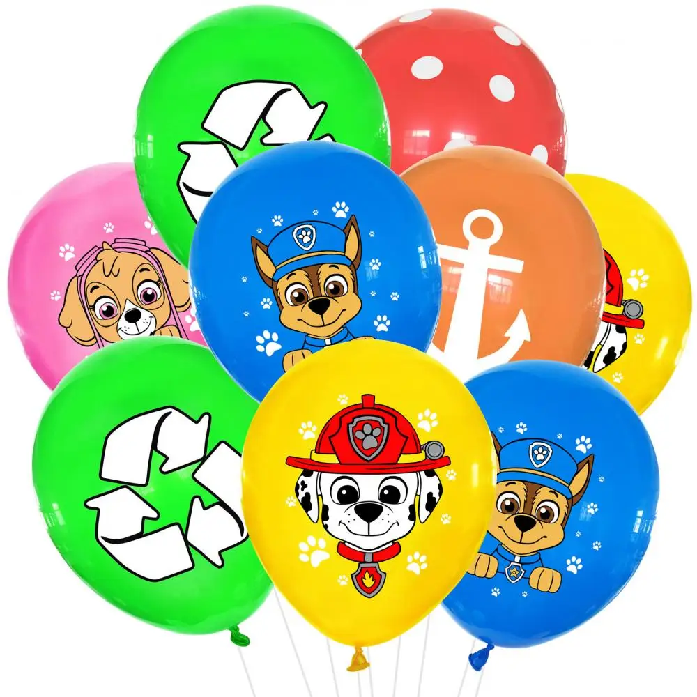 

Мультяшный латексный воздушный шар в виде лапы, украшение для детского дня рождения, воздушные шары для фестиваля, семейного платья, воздуш...