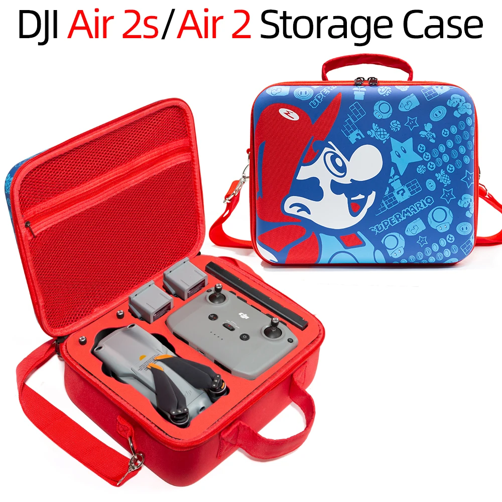 

Suitable for DJI AIR 2S Mario Storage Bag Protection Box DJI Carrying Case for DJI AIR 2S Shoulder Bag Accessories