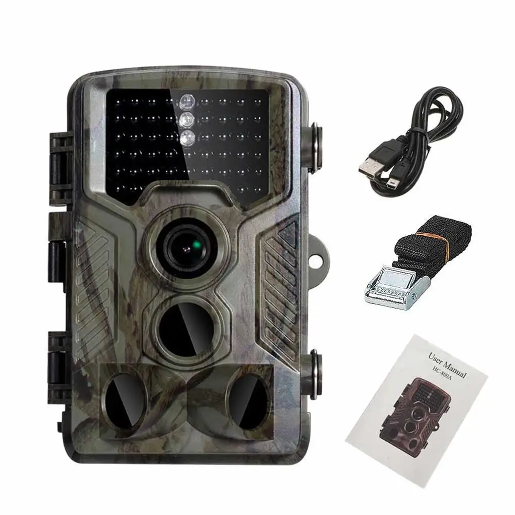 

Trail Camera 12MP 1080P Infrared Hunting Game Camera with Night Vision Waterproof Surveillance Tracking Camera
