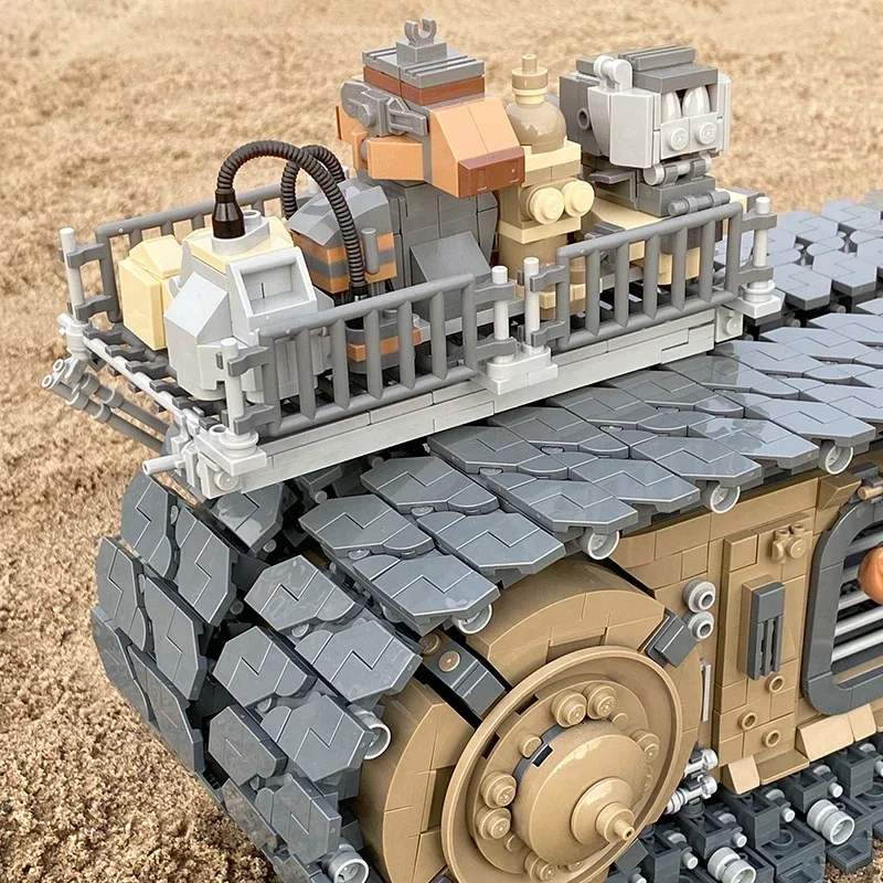 Звездная модель фильма Moc строительные кирпичи DN-25 беговечный гусеничный