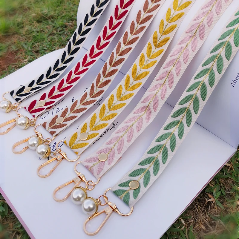 

Mobile Phone Lanyard Crossbody Lanyard Pendant Shoulder Strap Lanyard Length Adjustment Key Anti-lost Rope Green Pink Black