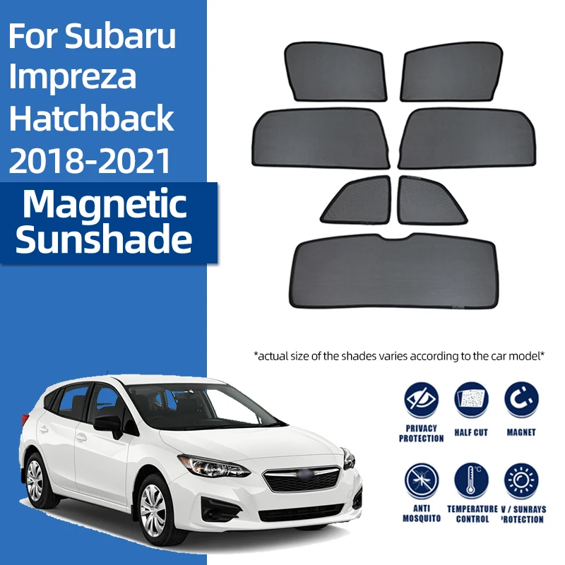 

Магнитный солнцезащитный козырек для Subaru IMPREZA Hatchback GT 2016-2021