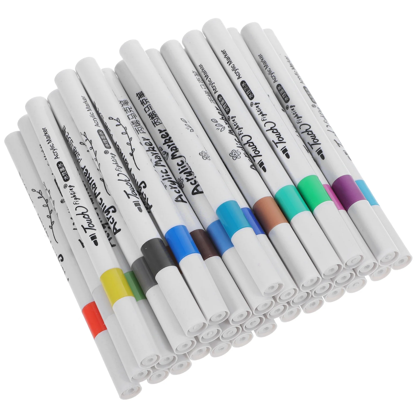 36 шт. акриловые маркеры ручки для рисования керамика с тонким наконечником набор