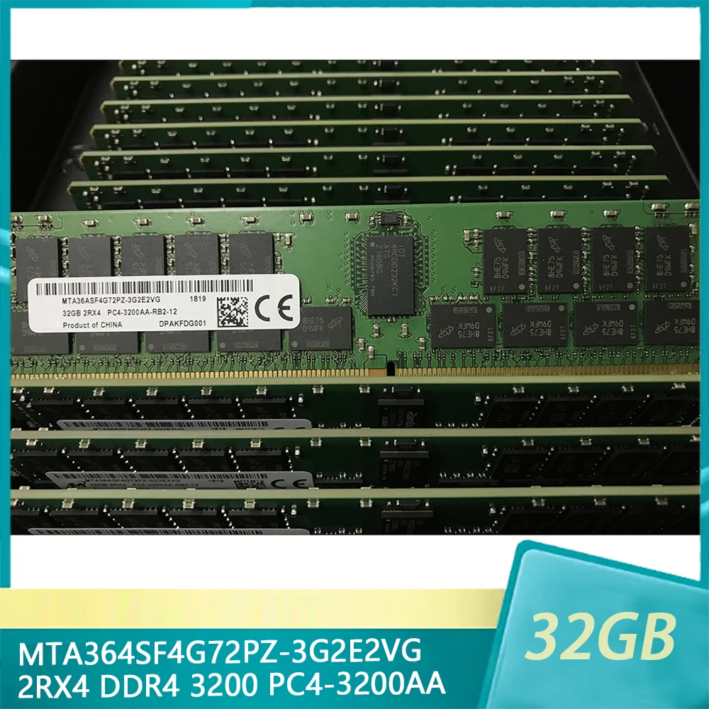 

For MT RAM MTA364SF4G72PZ-3G2E2VG 32G 32GB 2RX4 DDR4 3200 PC4-3200AA RECC Server Memory Fast Ship High Quality