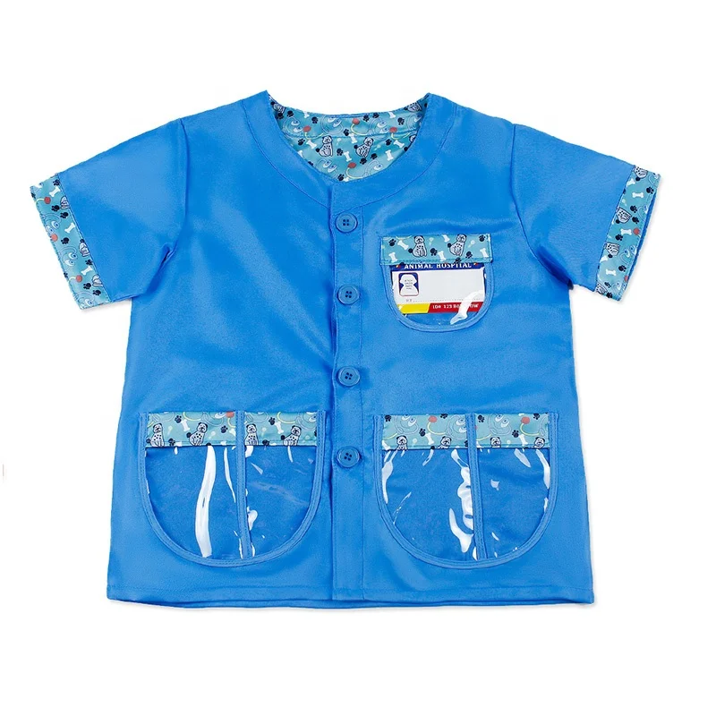 Костюм на Хэллоуин для врачей ветеринаров ролевых игр костюм детей ветеринара