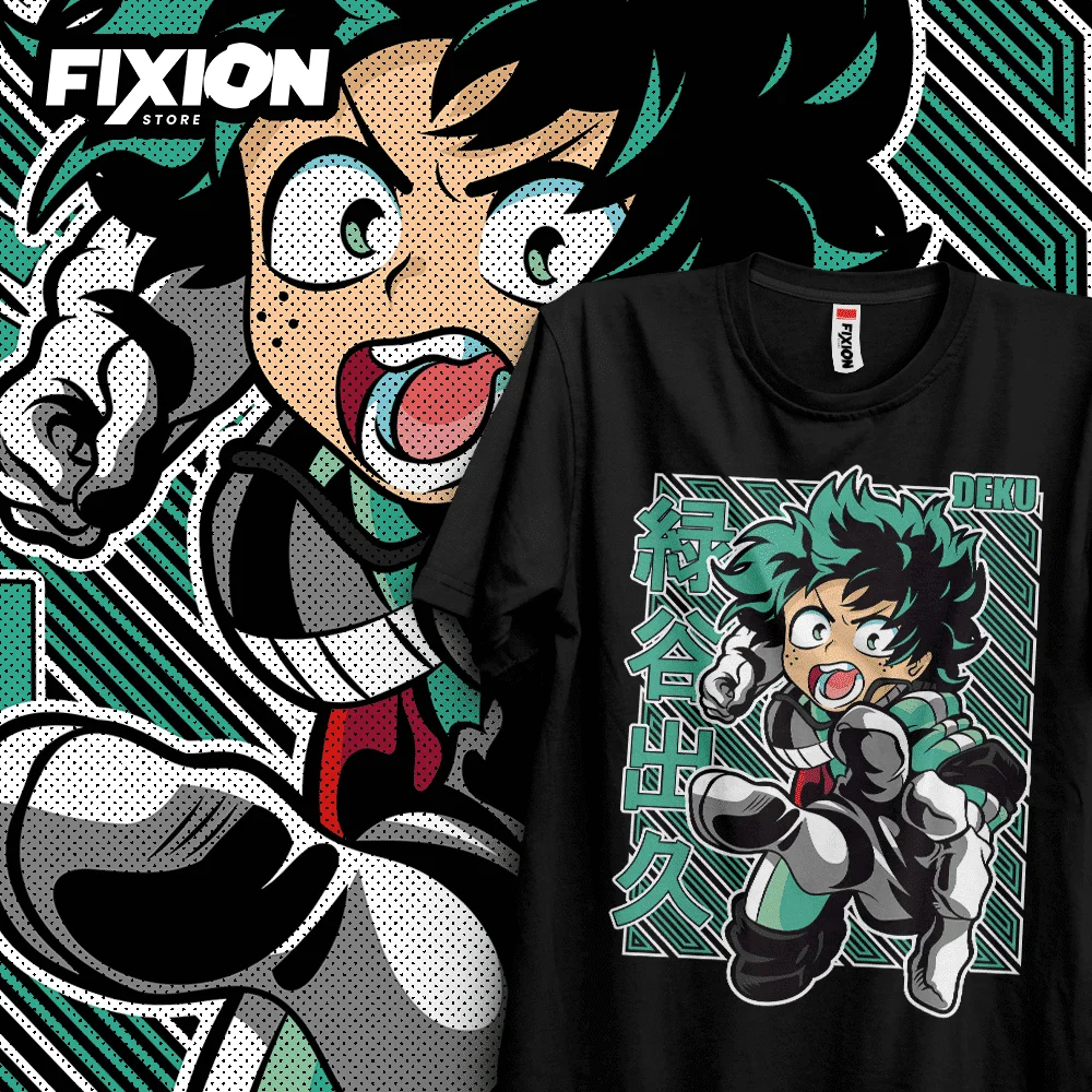 Футболка &quotМанга&quot Boku no Hero [N] L #07 аниме Tee