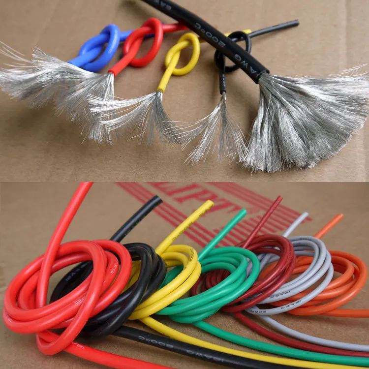 Термостойкий кабельный провод мягкий ПВХ 12AWG 14AWG 16AWG 18AWG 20AWG 22AWG 24AWG 26AWG 28AWG 30AWG