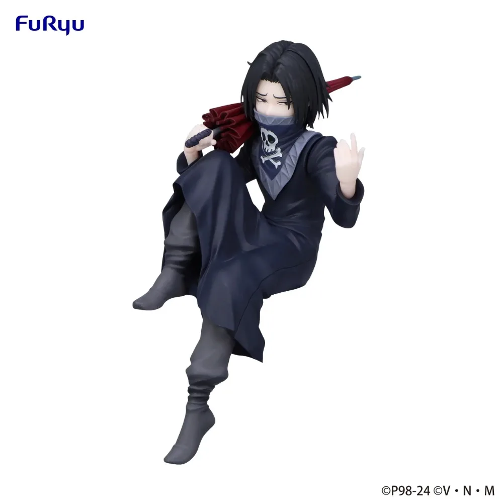 Фото В наличии FuRyu оригинальные аниме HUNTER×HUNTER Feitan Portor 14 см, коллекционные модели, игрушечные фигурки с лапшой, рождественский подарок №2