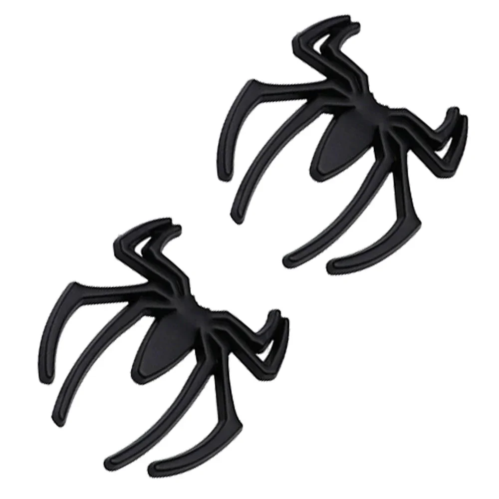 2 шт. автомобильная наклейка с логотипом паука значок на багажник украшение для