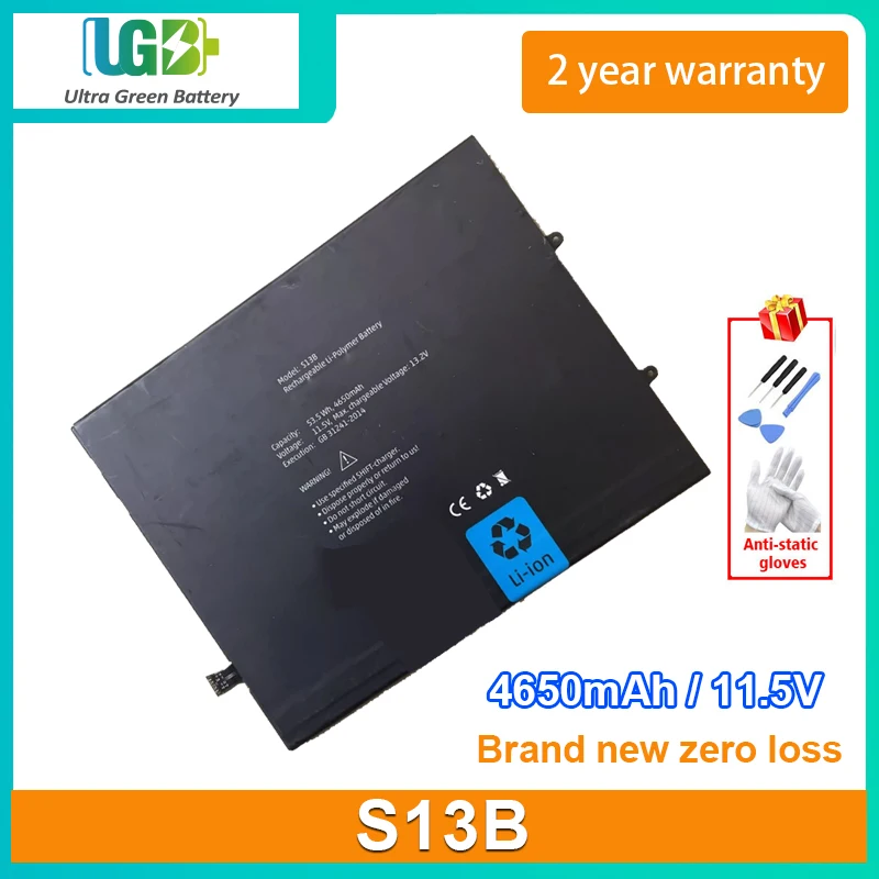 UGB Новый аккумулятор для переключения S13B SHIFT13MI Аккумулятор для ноутбука 4650 Втч 11,5 мАч в