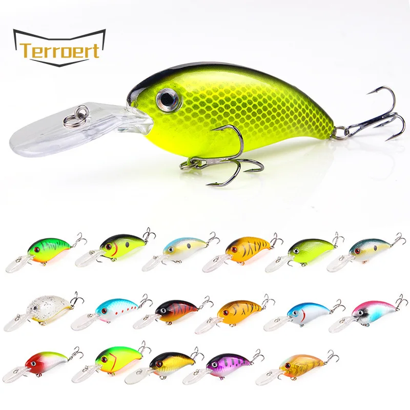 

1pcs Fishing Lures Crankbait 10cm/13.6g Floating Minnow Artificial Baits Treble hook Popper Fake Mini Fish Bait