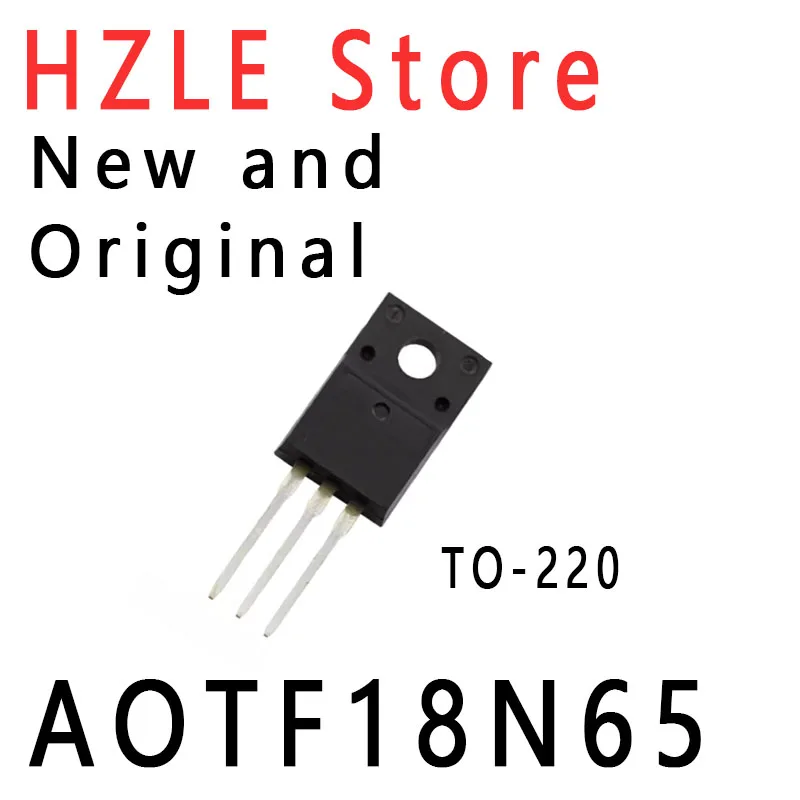 

10piece New and Original TF18N65 TO-220 RONNY IC AOTF18N65