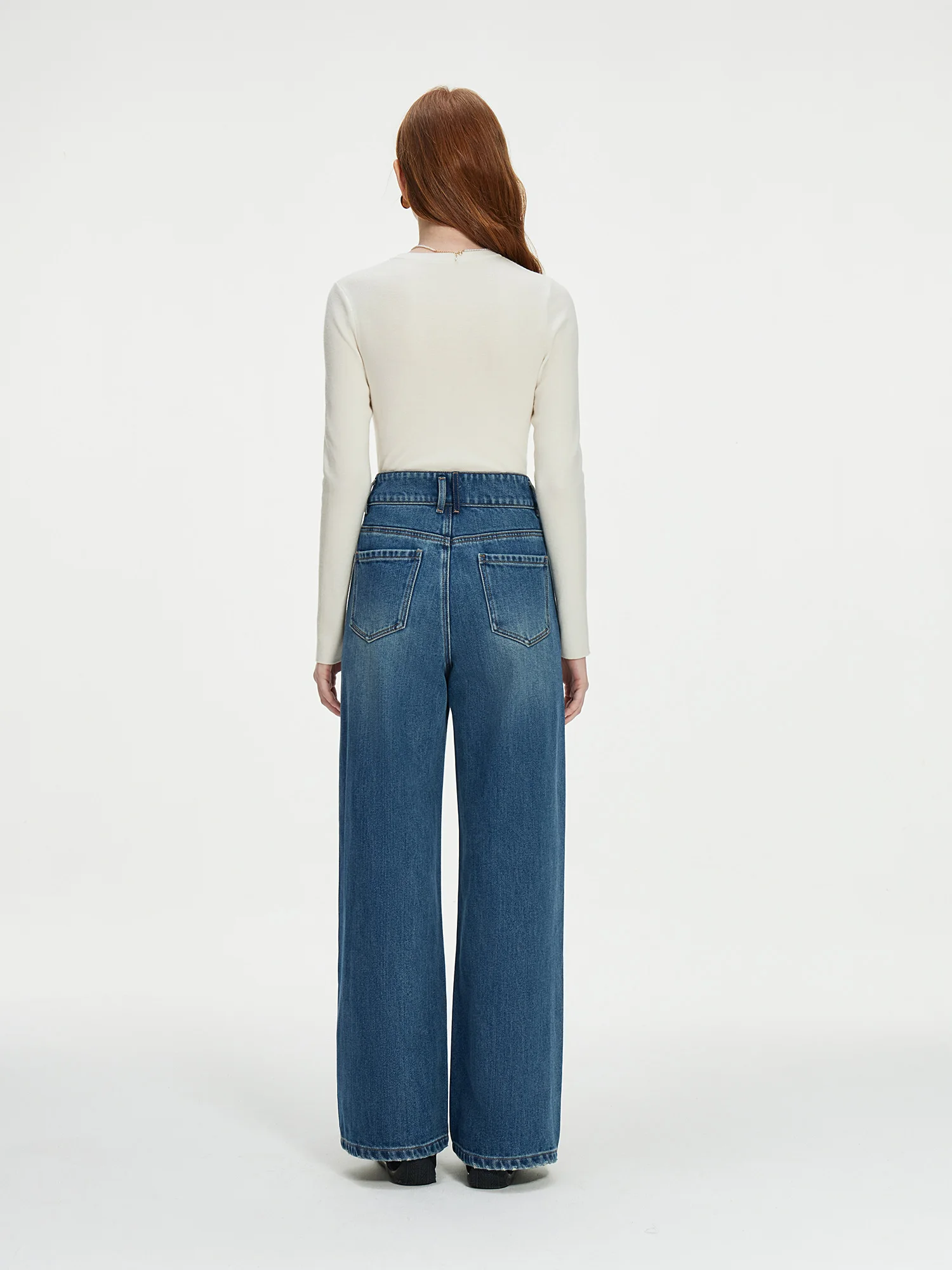 Женские офисные джинсы FSLE