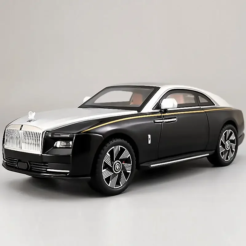 Модель литая металлическая автомобиля 1:24 Rolls Royce Spectre Starlight Headliner игрушки для детей