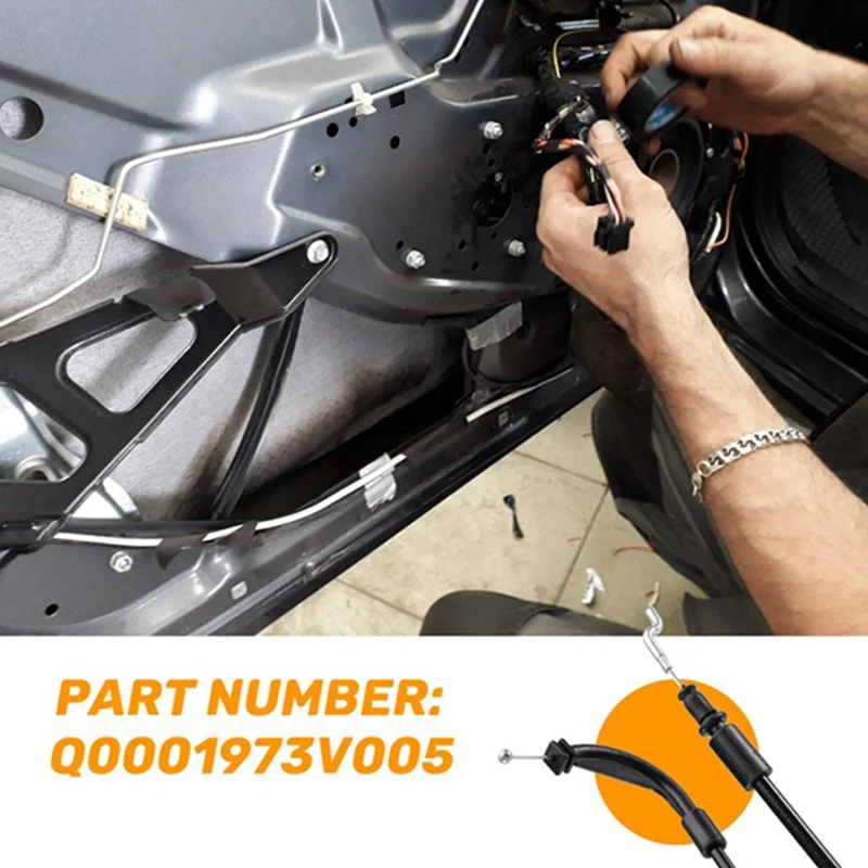 3 шт. для Smart(450)Fortwo трос передней внутренней двери Q 0001973 V005