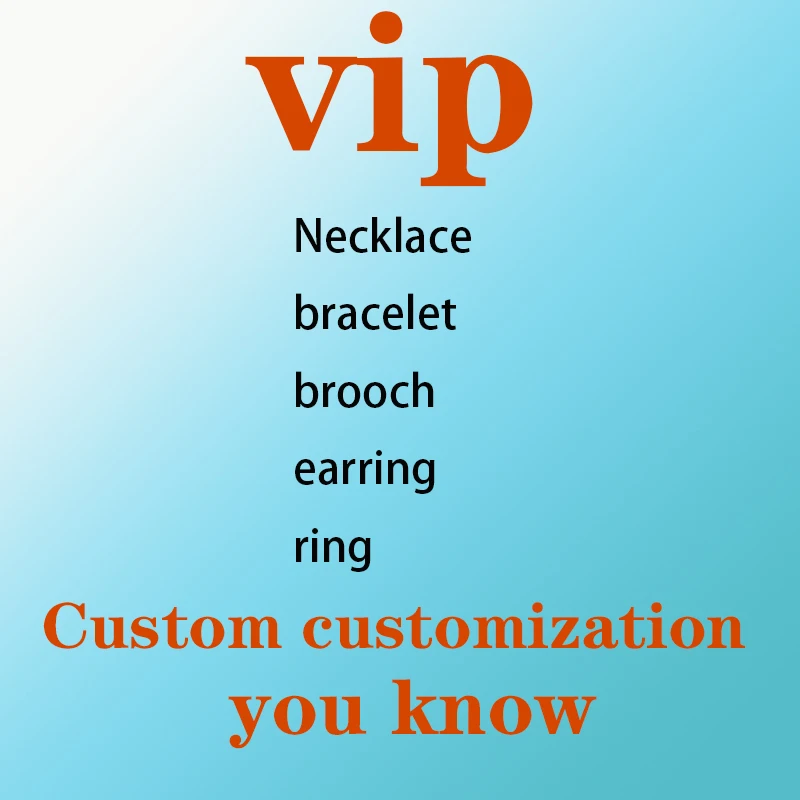 

VIP custom brand jewelry 100% S925 sterling silver material