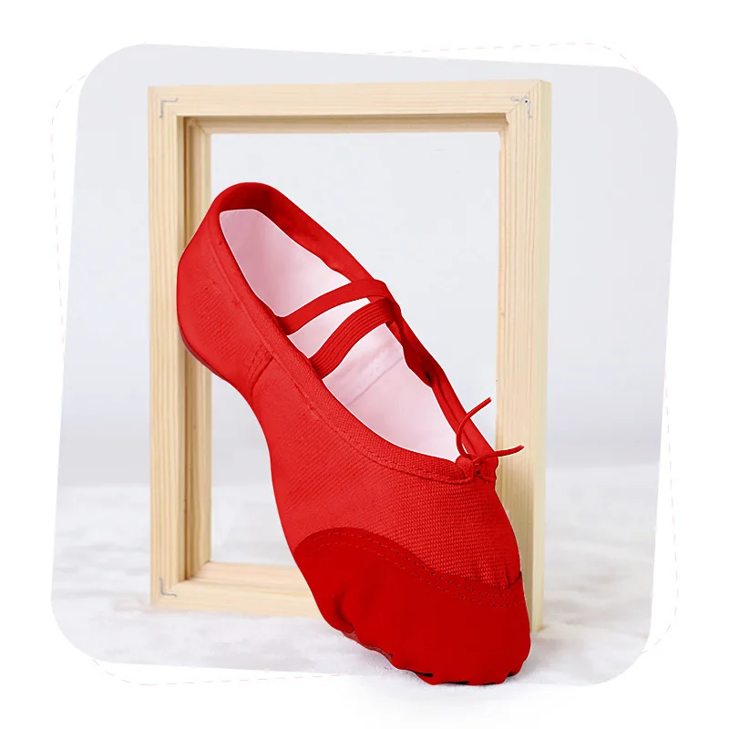 Балетные тапочки USHINE для детей женщин балетные танцев