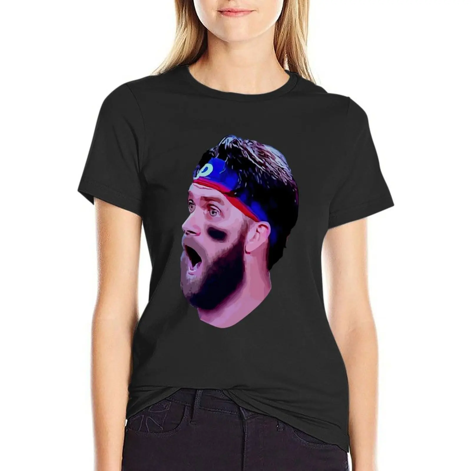 Женская футболка с принтом в виде кота летняя одежда