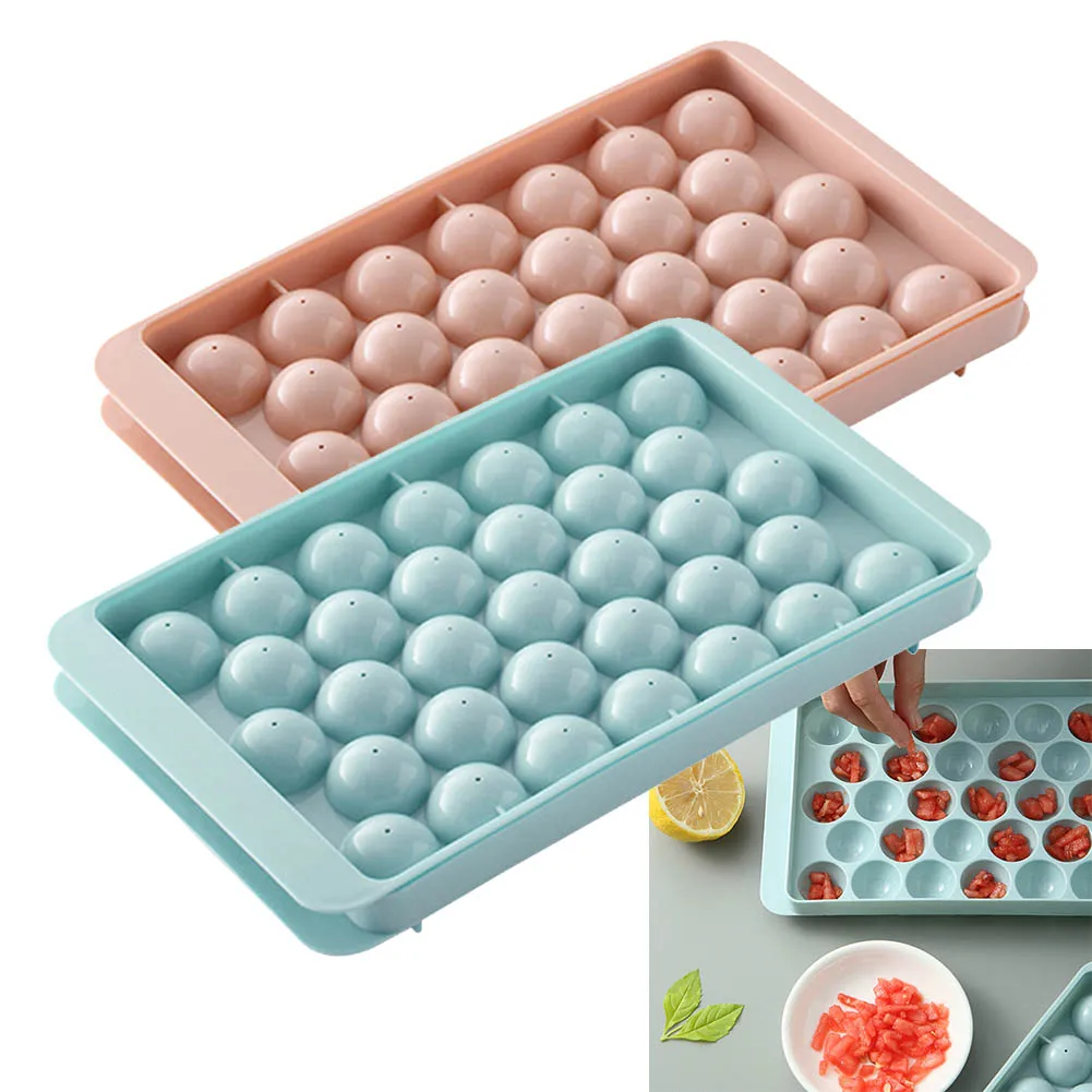 Форма для льда с крышкой круглая форма кухни бара кубики приготовления коктейлей