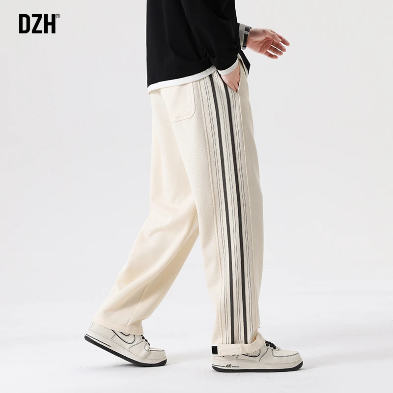 Мужские абрикосовые спортивные брюки мужские Модные брендовые на весну и осень