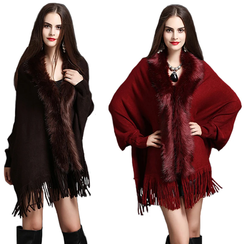 Европейский и американский Шерстяной Вязаный Кардиган большого размера с