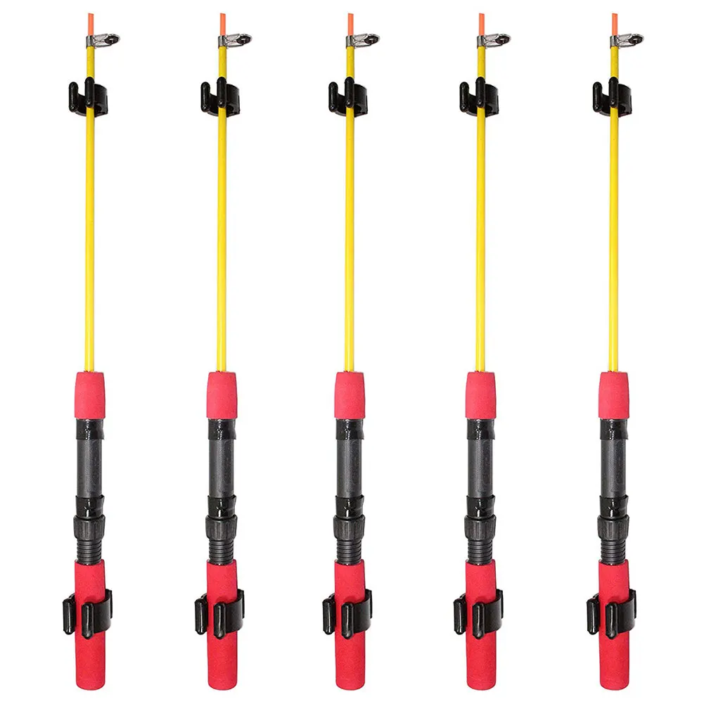 20 шт./компл. пластиковый клубный зажим удочка стойка для хранения удочки зажимы