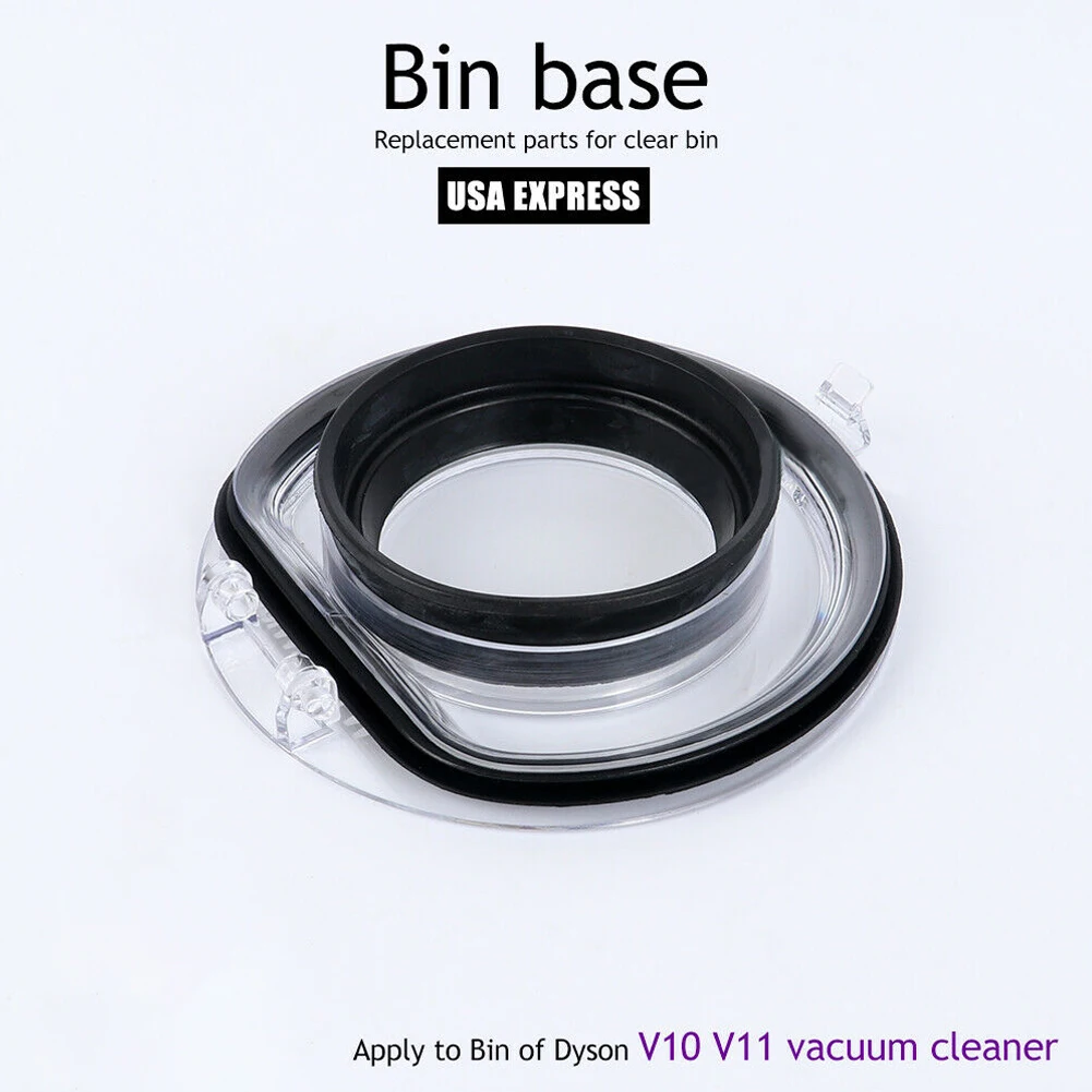 

Bin Cap For Dyson V10 V11 Robotic Vacuum Cleaner Bottom Cover Bin Lid With Sealing Ring Dust Bin Bucket Part Sweeper Accessories