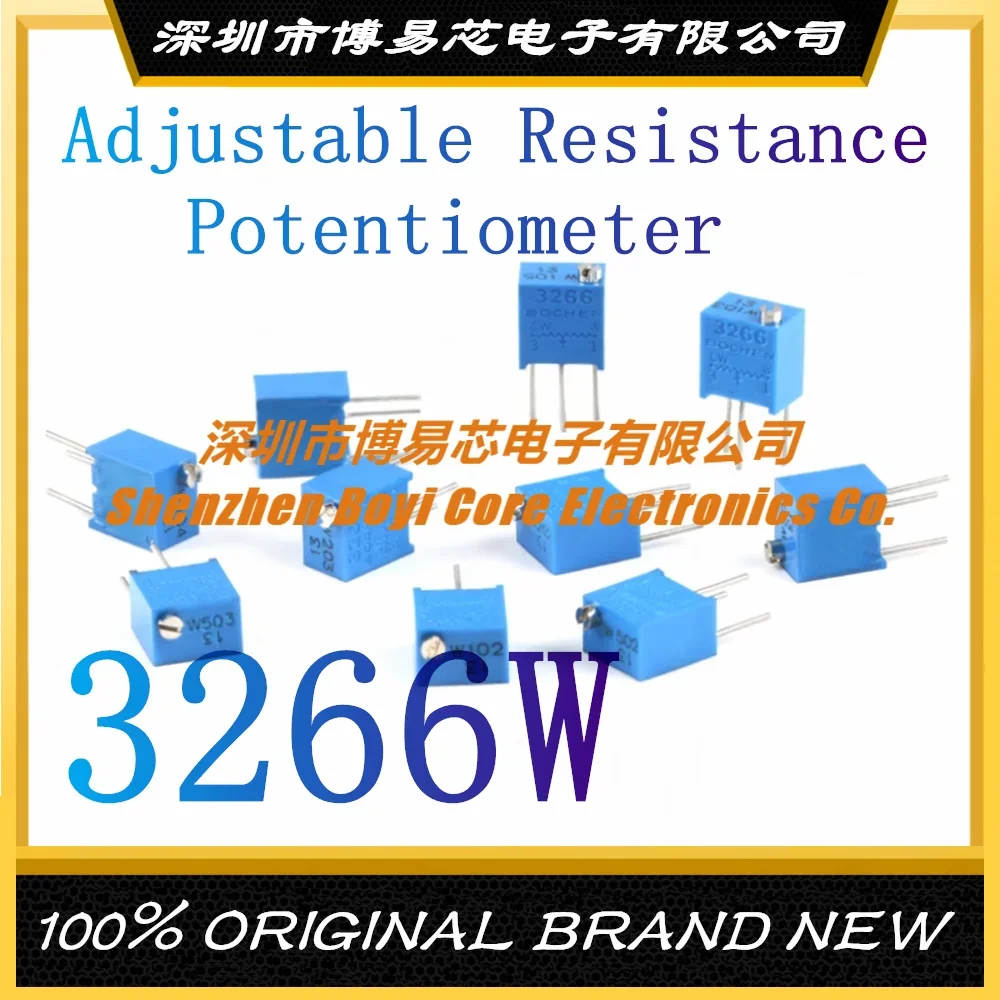 3266 Вт 1K 102 2K 202 5K 502 10K 20K 50K 100K 200K 500K 1 м регулируемый многооборотный прецизионный