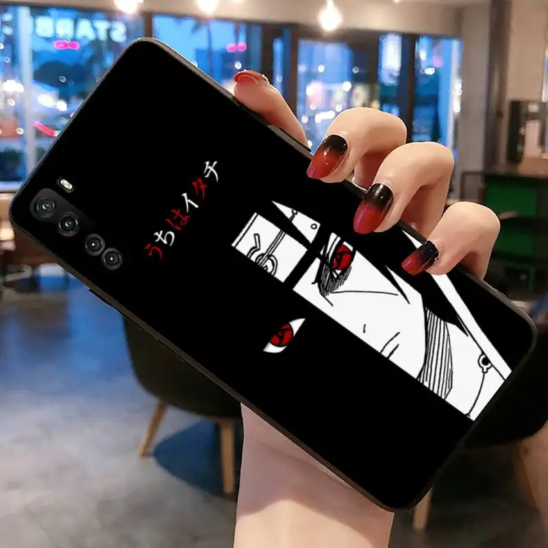 anime naruto uchiha itachi phone case for huawei p20 p30 p40 lite e pro mate 40 30 20 pro p smart 2020 free global shipping