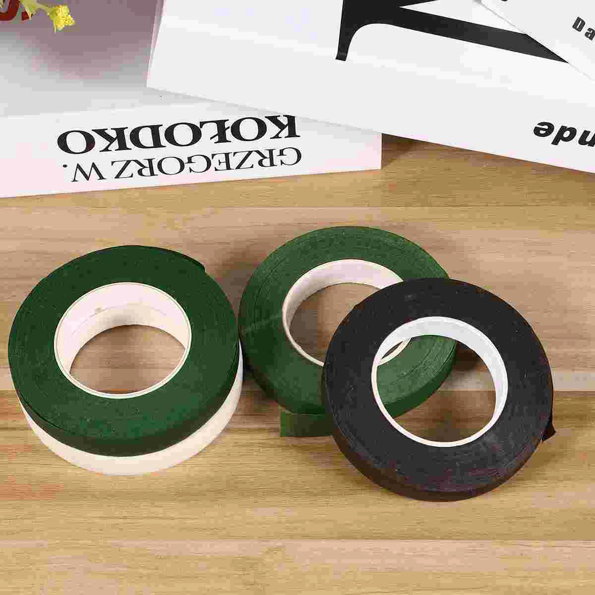 

4 Rolls 30 Yard Wide Creative Floral Tapes Adhesive Packing Tape for Bouquet Stem Wrap Florist Tape