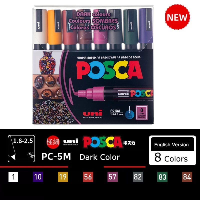 

Uni Posca Акриловые Маркеры