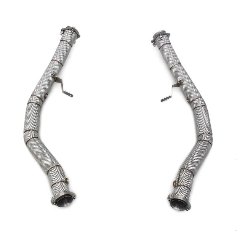 Фото Выпускной коллектор OEM из нержавеющей стали для Mercedes-Benz G63 AMG W463 2013-2019, прямой, без ограничений по потоку №1