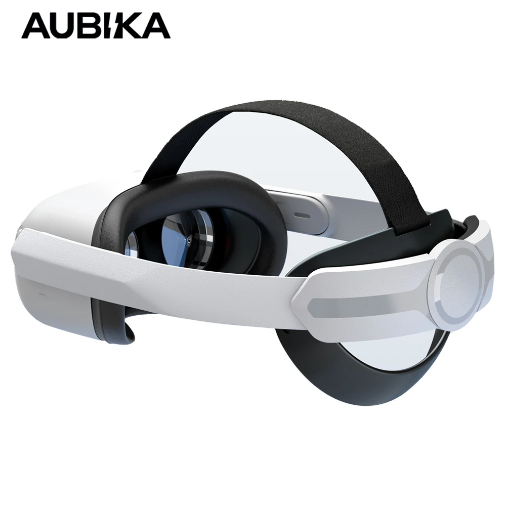 AUBIKA Head Strap For Meta/Oculus Quest 2 Reduce Face Pressure Enhance Comfort Replacement of Elite Head Strap VR Accessories