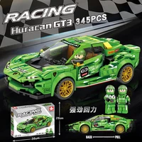 compatible with lego blocks cars racing puzzle assembled sports car childrens toy car gift