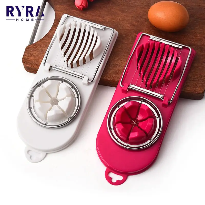 

Креативный инструмент для резки яиц, разделитель для нарезки яиц, причудливый разделитель для резки яиц, цветов, обедов, резки мяса, овощей, ...