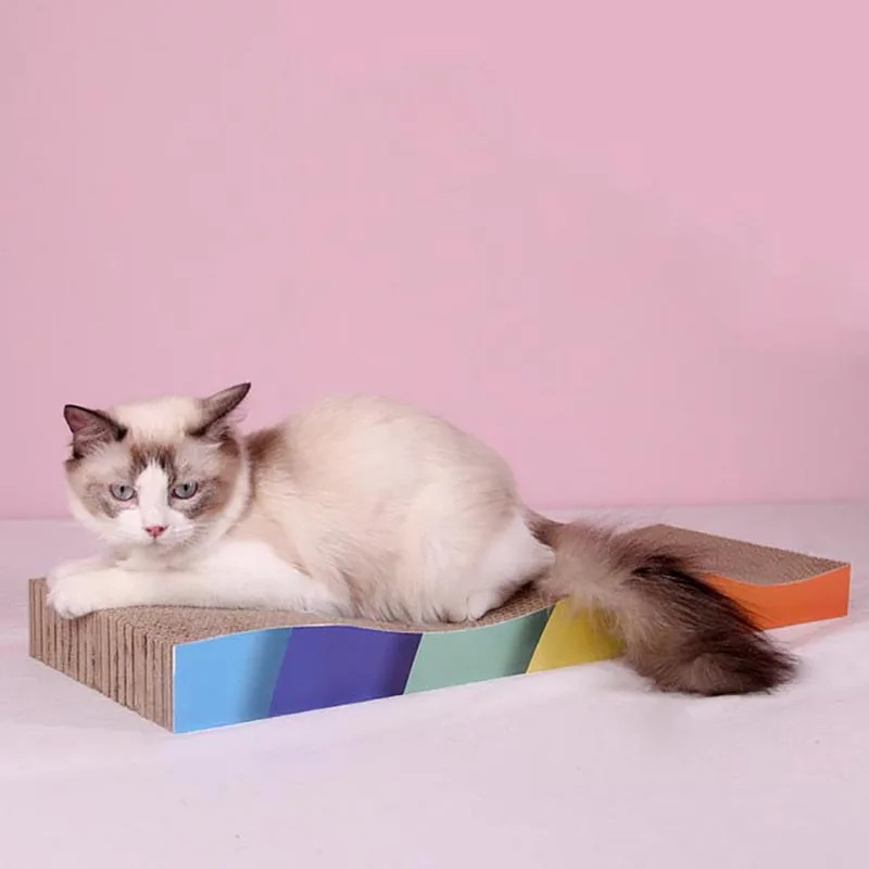 

Индивидуальная Когтеточка для кошек, игрушек, Когтеточка для когтей, гофрированная бумага, товары для кошек, износостойкая Когтеточка