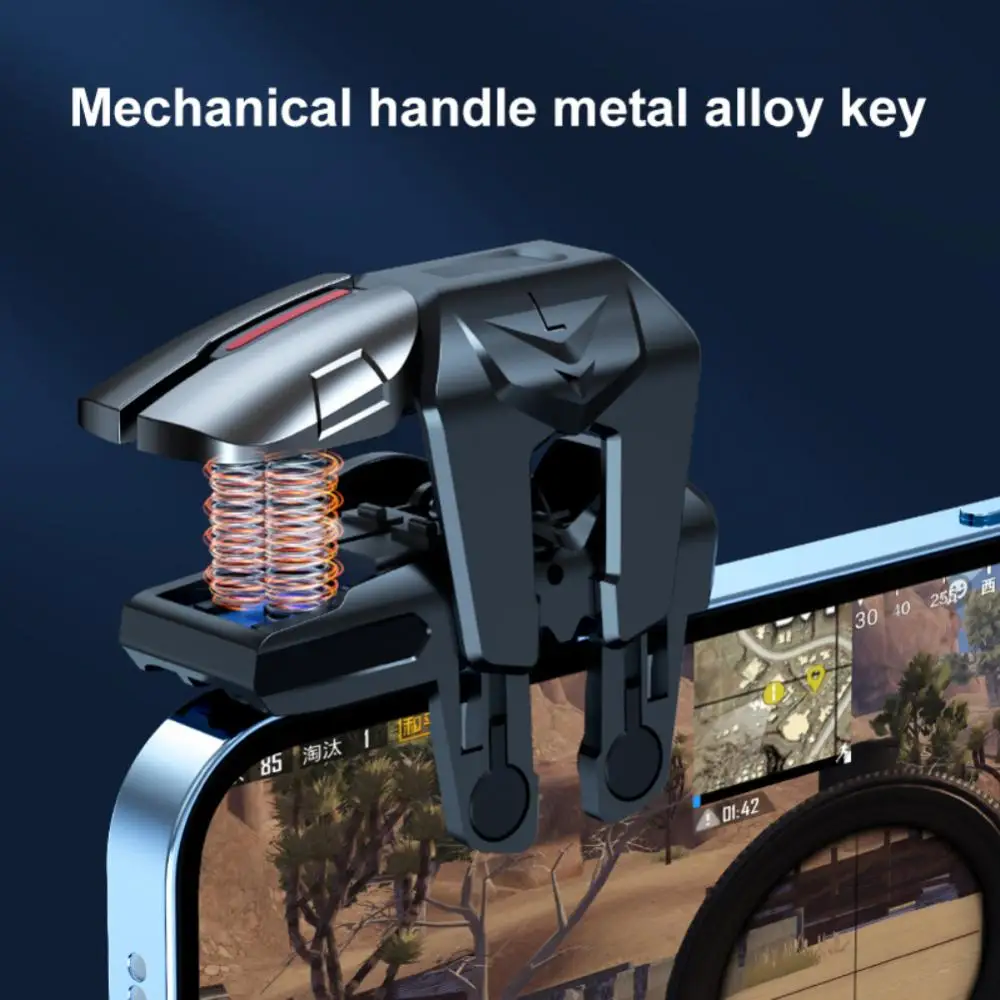 

For Pubg Phone Gaming Controller For Pubg Plug And Play Ergonomic L1r1 Key Button For Mobile Phone Alloy Gamepad Gaming