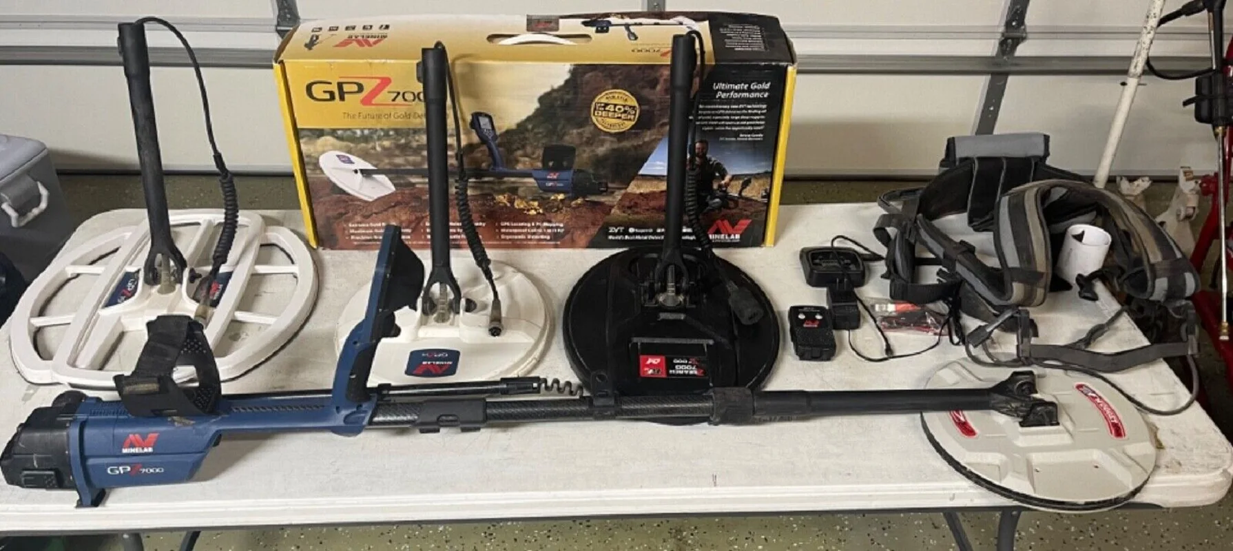 

NEW PROMO Minelab GPZ 7000 Metal Detector