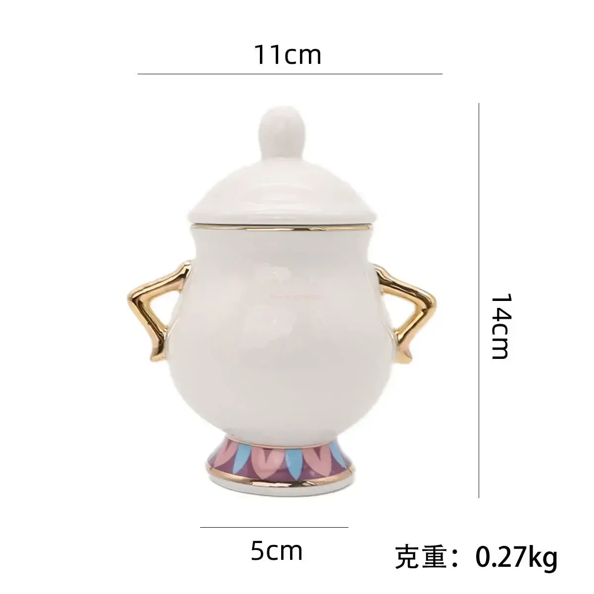 

Набор для чая Disney Красавица и Чудовище керамический