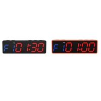 portable gym timer interval timer workout fitness clock countdownupstopwatch magnetic usb rechargable fitness timer