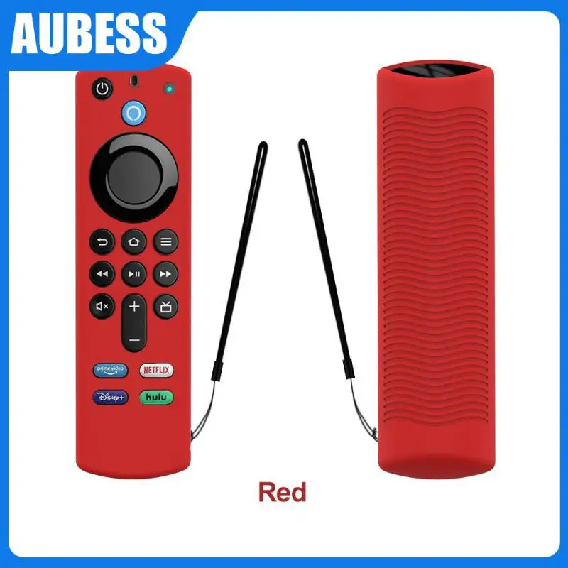 

Silicone Remote Skin Sleeve Shockproof Remote Protector High-quality Comfortable Controller Cover Office Accessories Blue