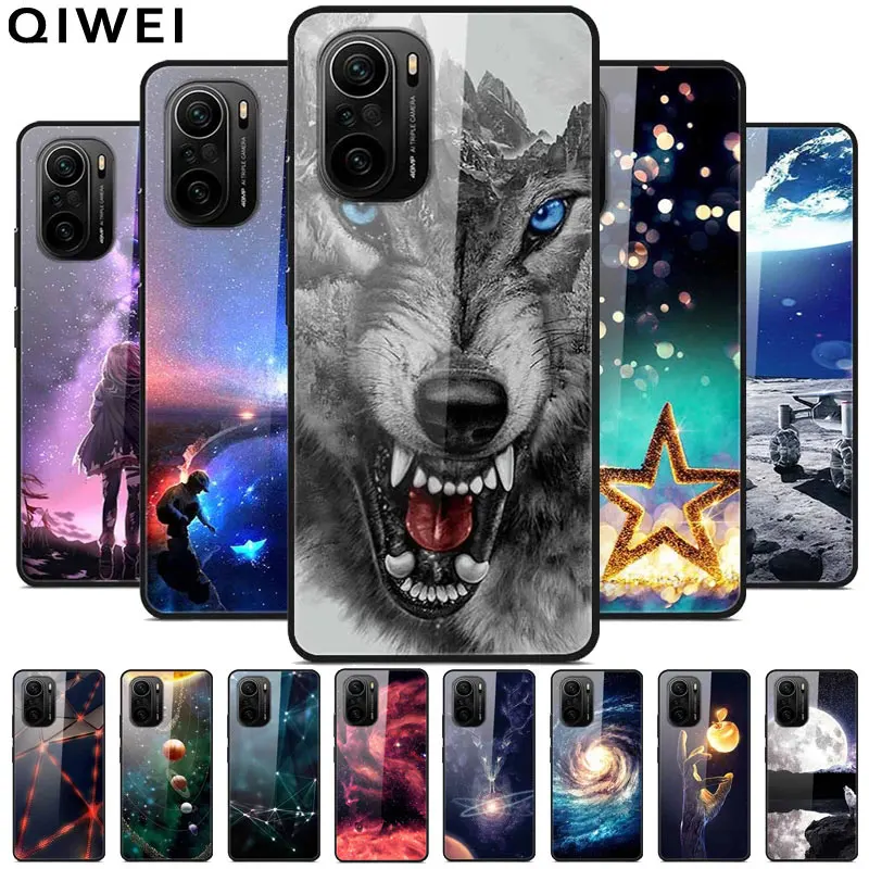 for xiaomi poco f3 case tempered glass hard back cover for poco f3 5g 2021 6 67 phone cases silicone bumper pocof3 f 3 fundas free global shipping